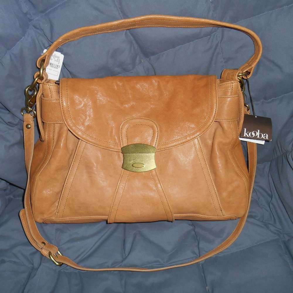 NWT Kooba Meredith Blonde Leather $625